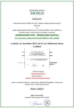 To soboto vabljeni v Kulturni center na proslavo